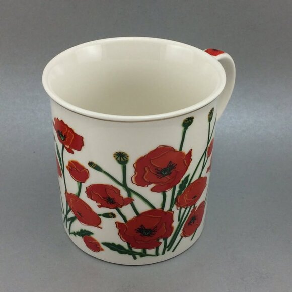 Royal Canadian Legion Poppy Coffee Tea Mug Least We Forget Remembrance Day - Picture 3 of 9